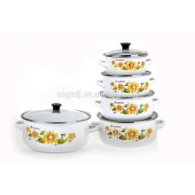 Ebay kitchenware Supplier top selling enamel saladmaster cookware